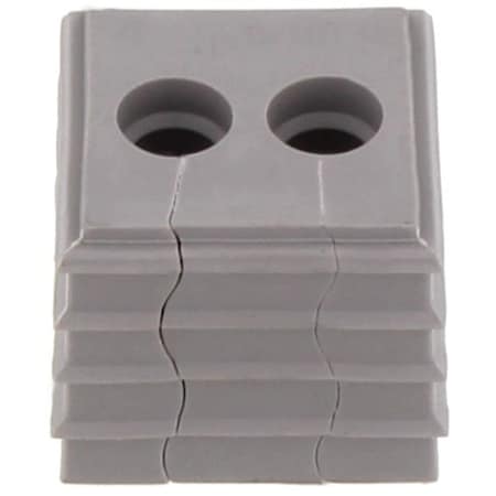 Conta-Clip Seal, 17.7 mm. H x 20.3 mm. W x 20.3 mm. L, Thermoplastic Elastomer 28607.6